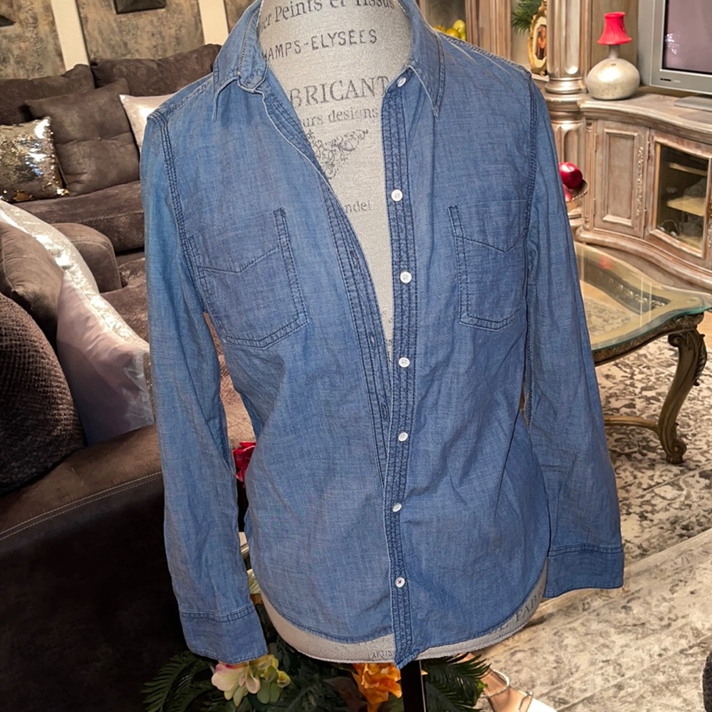 Landsend denim shirt!
